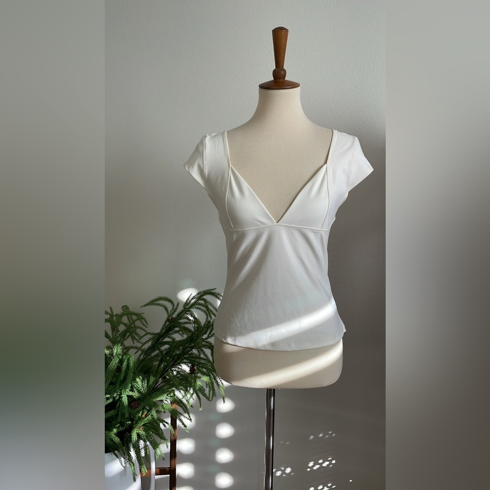 Free People Intimately NWT Cream Top, Large